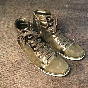 Leather high tops from Kenneth Cole